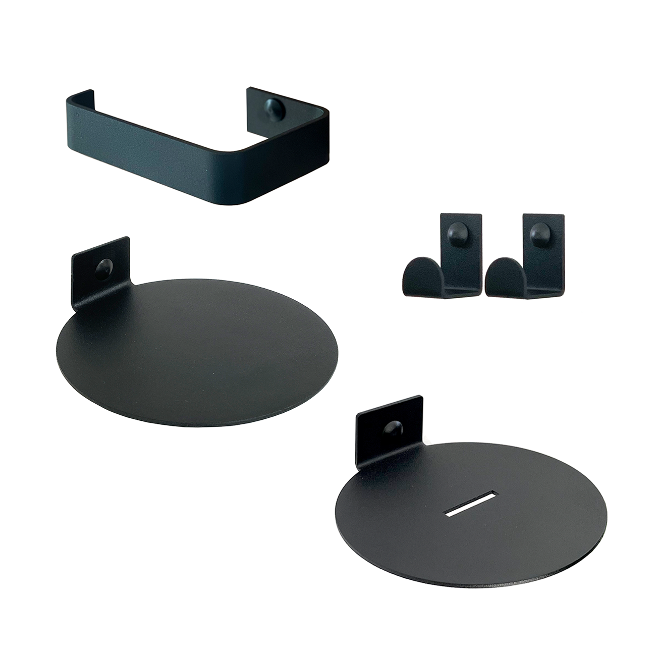 ESSENTIAL BATHROOM ACCESSORY SET /