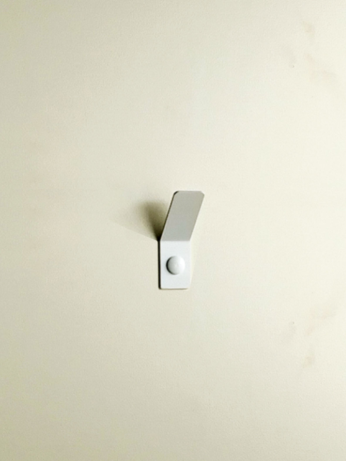 a white wall hook or towel hook in a ctm store in Johannesburg